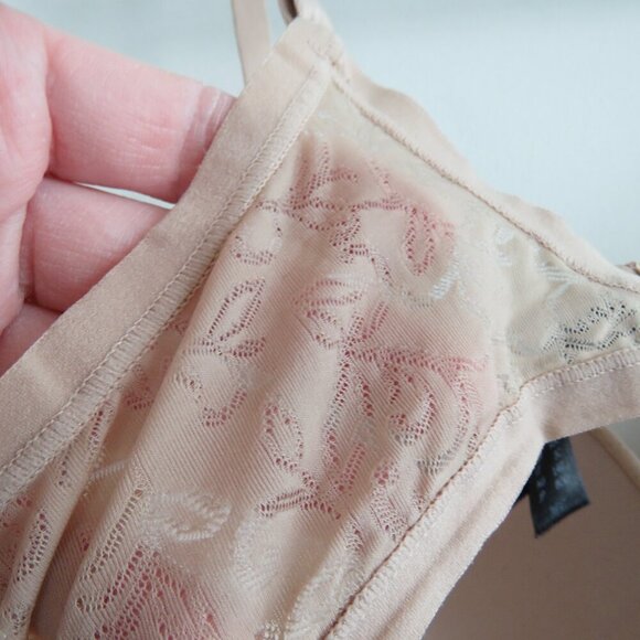 NATORI Sheer Jacquard Full Fit Contour Underwire Bra in Cafe - Size 36C - Picture 8 of 10